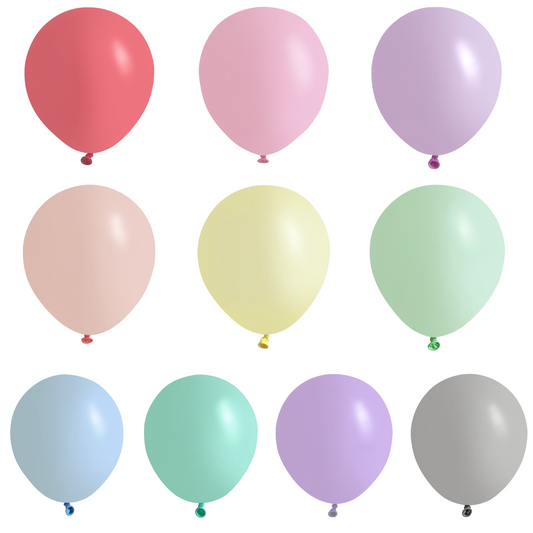 Latex Balloon Macaroon 45 cm Pack of 8 pcs