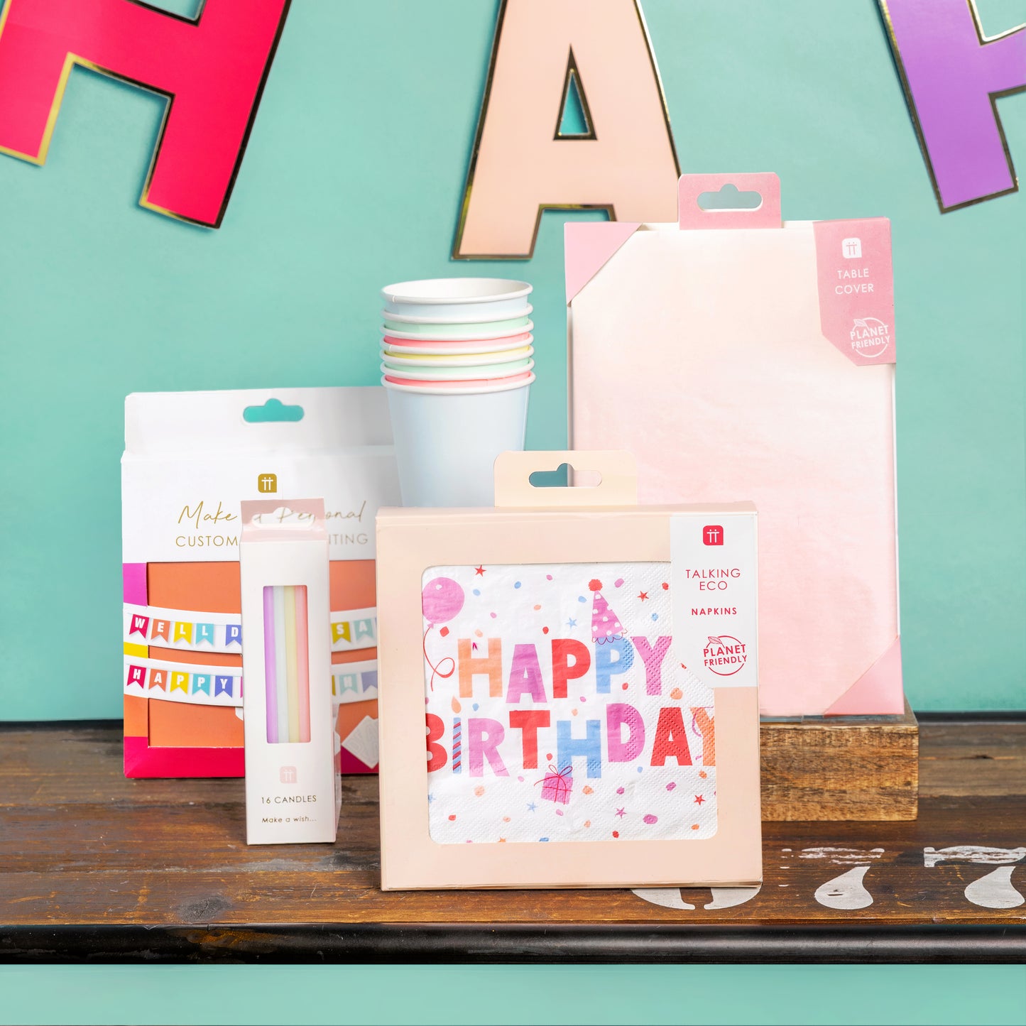 أكواب ورقية بألوان فاتحة للحفلات 8 قطع