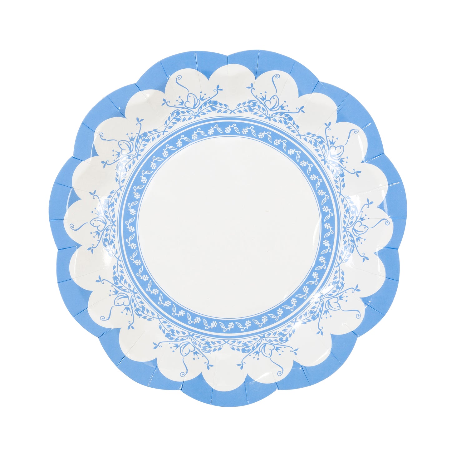 Vintage Floral Paper Plates 12 Pack