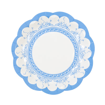 Vintage Floral Paper Plates 12 Pack