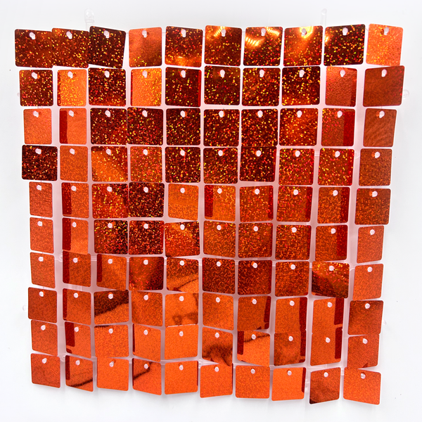 Panneaux de Fond Carrés Paillettes Finition Classique