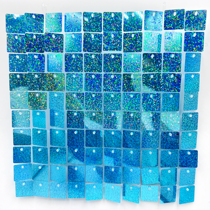 Panneaux de Fond Carrés Paillettes Lumineuses