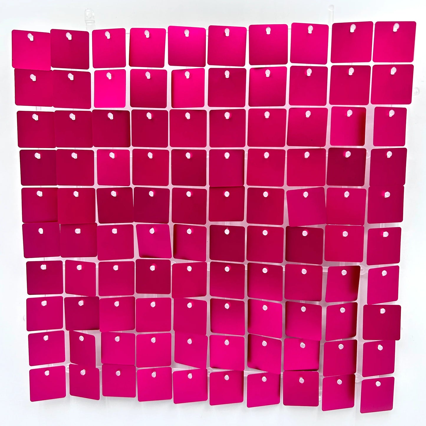 Panneaux muraux scintillants couleurs assorties