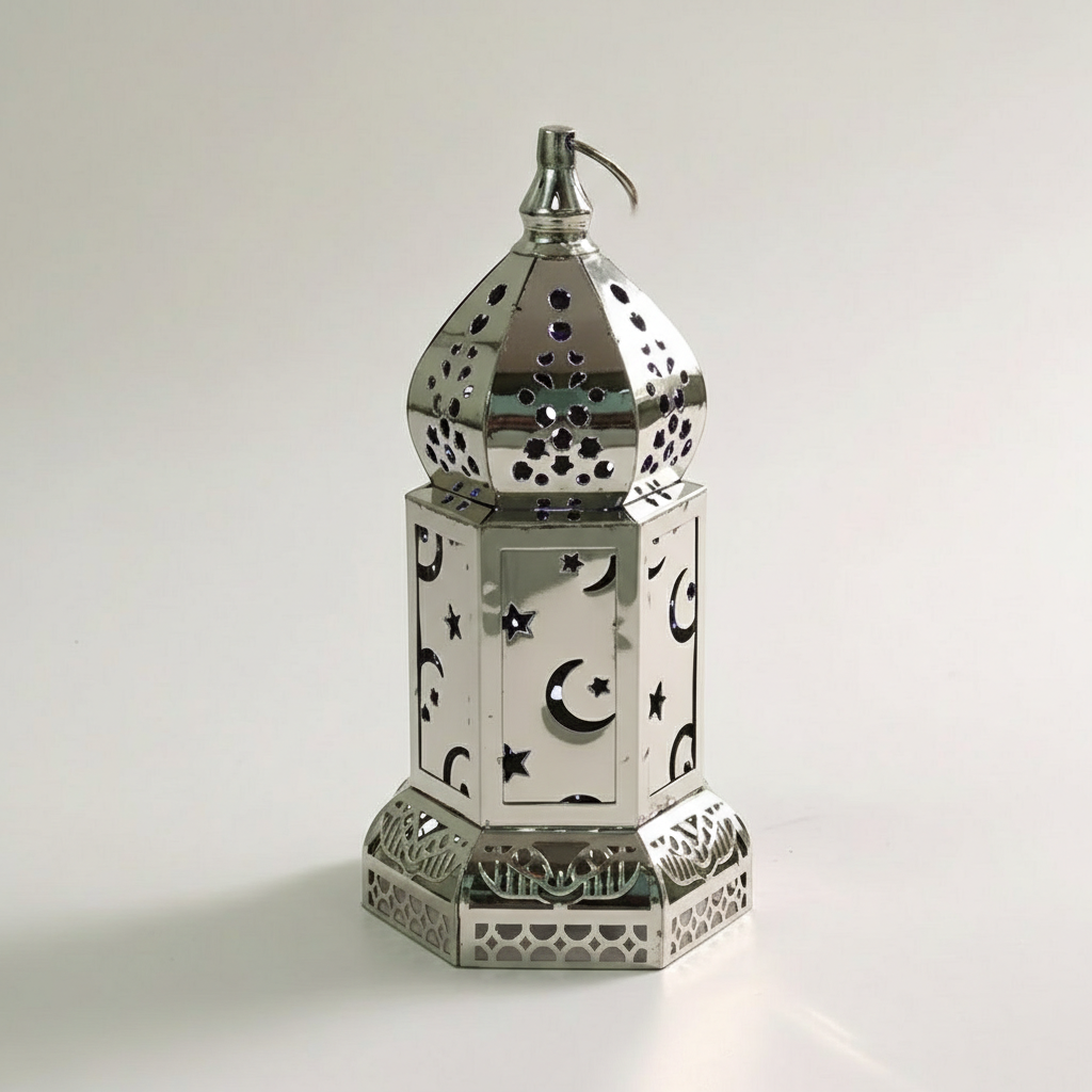 فانوس شمعة معدني