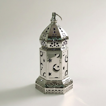 فانوس شمعة معدني