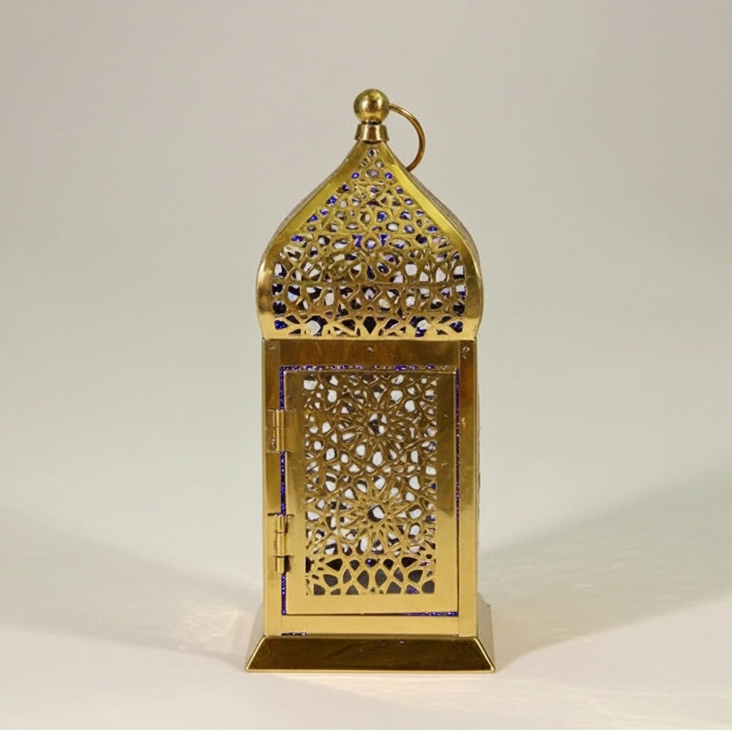 فانوس إضاءة LED ديكوري معدني 8 × 18 سم