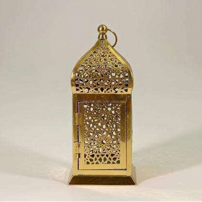 فانوس إضاءة LED ديكوري معدني 8 × 18 سم